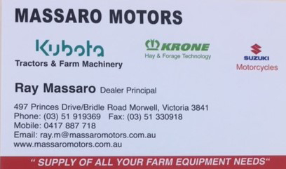 Massaro Motors sponsor logo