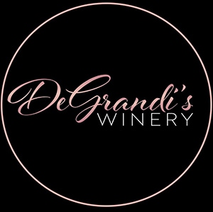 DeGrandi's winery logo, for sponsorship of Tyers Art Festival.